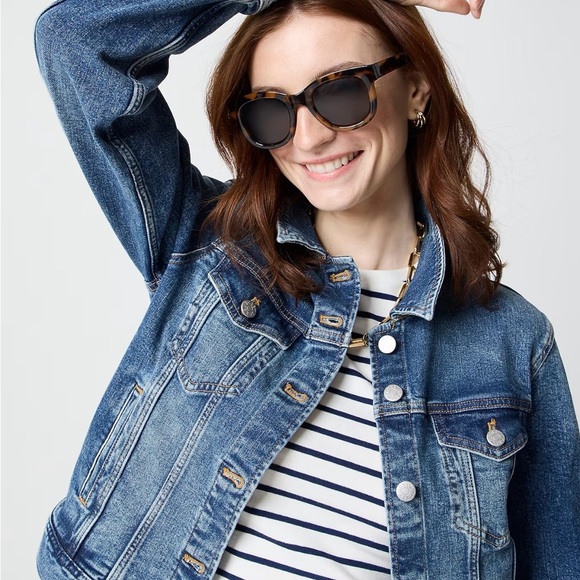 J.Crew Factory Denim Jacket - Picture 4 of 9